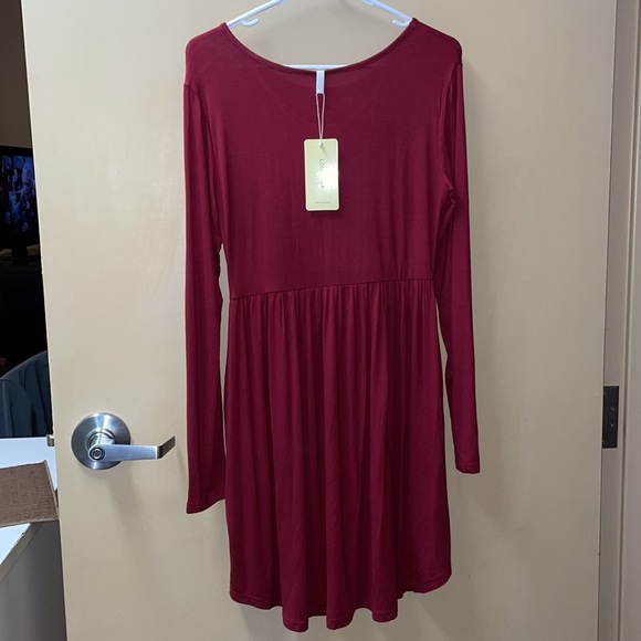 🍷long sleeve casual dress🍷 - Picture 6 of 9